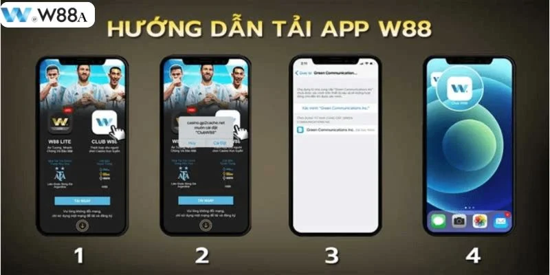 Tải App W88: Sở Hữu Ứng Dụng Cược Xanh Chín Số 1 Hiện Nay 10 Tải app W88 thành công nhanh chóng theo các bước hướng dẫn chi tiết