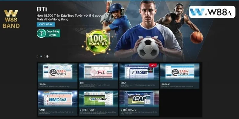 Giao diện trò chơi W88 đẹp và dễ dàng sử dụng